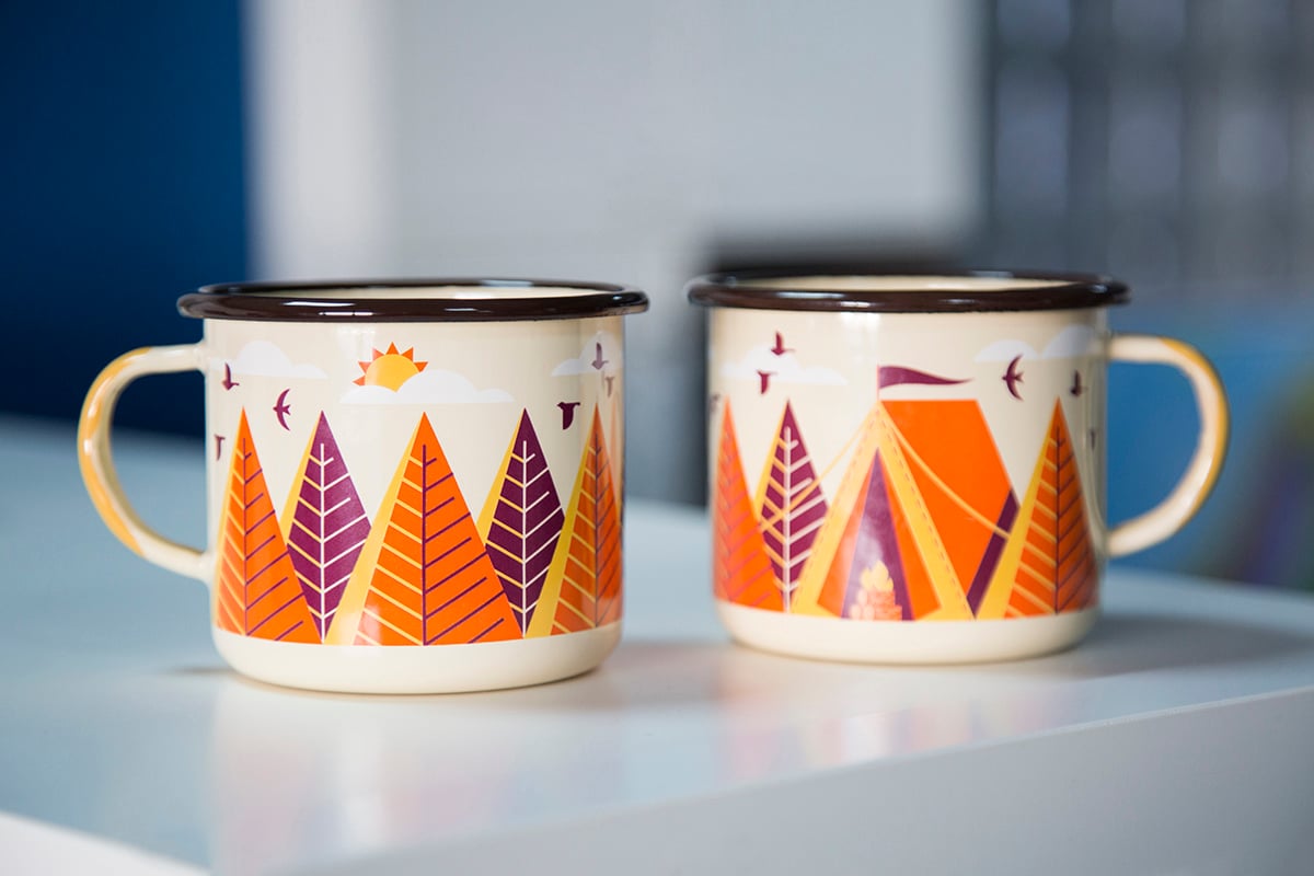 Enamel Camp Mug / Eric Nyffeler